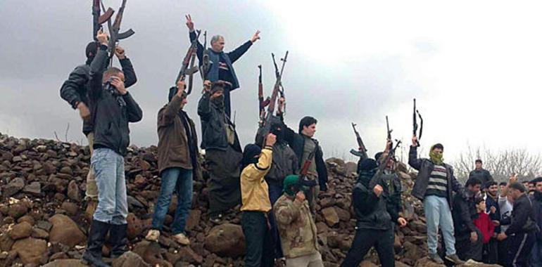Se debilitan los insurgentes en Siria
