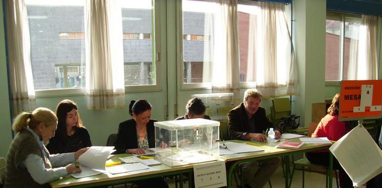 La participación a las 14 horas, 8 puntos por debajo de los pasados comicios