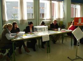 La participación a las 14 horas, 8 puntos por debajo de los pasados comicios