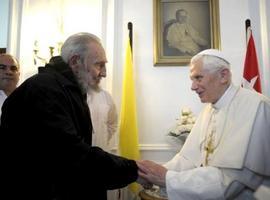 Cordial encuentro del Papa y Fidel