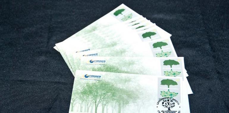 Un sello postal argerntino alienta la preservación de los bosques