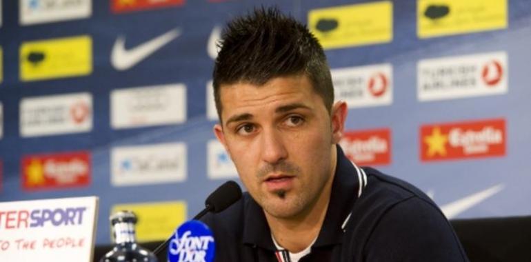 David Villa: "Estoy viendo la luz al final del túnel, y con ganas"