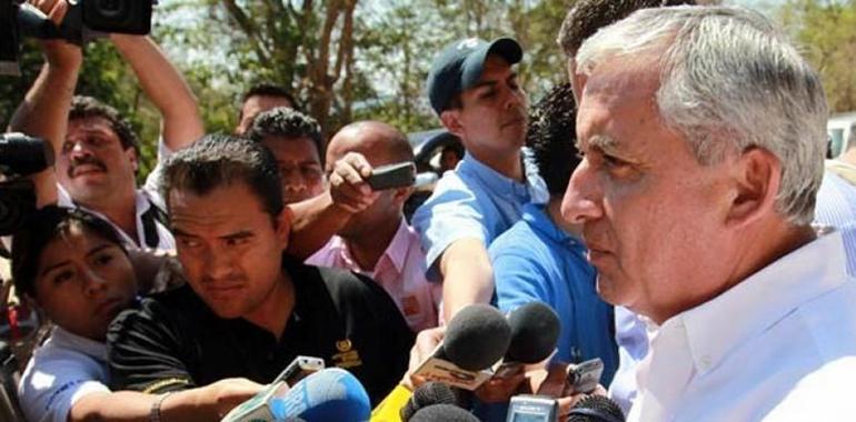 Pérez Molina denuncia boicot de EE.UU a la cumbre sobre las drogas de Guatemala