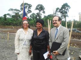 Puesta de la primera piedra de la Embajada de Estados Unidos en Guinea Ecuatorial