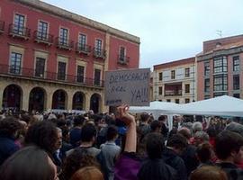 Conferencias, arrozada, cacerolada y acampadas pro democraciarealya asturies