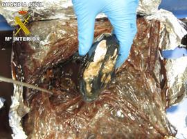 La Guardia Civil incauta en Barajas más de 10 kilos de cocaína en el interior de carne congelada