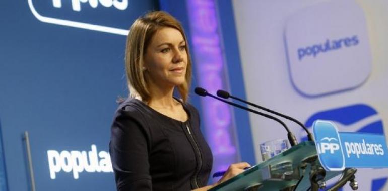 Cospedal subraya el compromiso firme del Gobierno para cumplir el objetivo de déficit