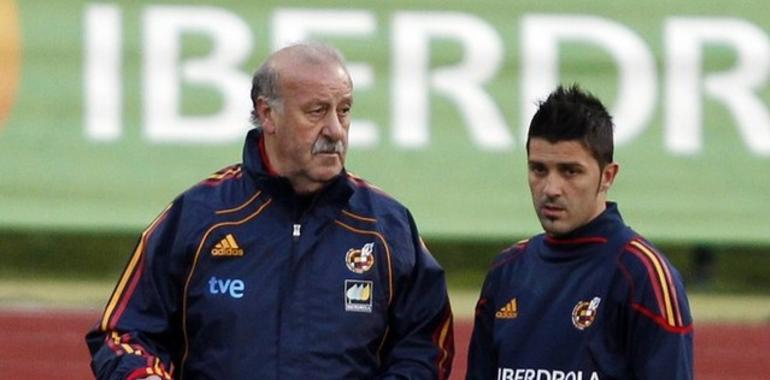 Del Bosque: "Villa vendrá siempre que se encuentre en perfectas condiciones"
