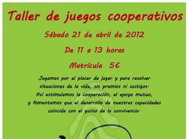 Taller de juegos cooperativos en la Escuela de Música de Grado