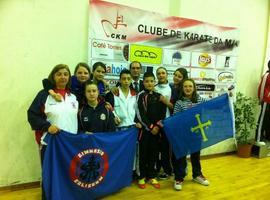 Karetacas cangueses en el Open Internacional de Maia