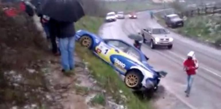 El caótico rallye de Tineo 2012 (vídeo)