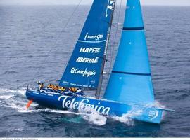 El Team Telefónica sigue siendo el más temido de la Volvo Ocean Race de camino a Miami