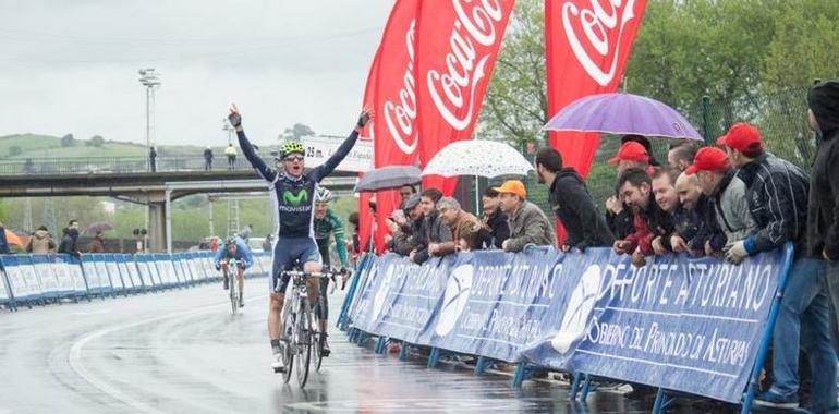 Jesús Herrera (Movistar) se impone en el primer sector de la segunda etapa de la Vuelta a Asturias