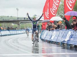 Jesús Herrera (Movistar) se impone en el primer sector de la segunda etapa de la Vuelta a Asturias