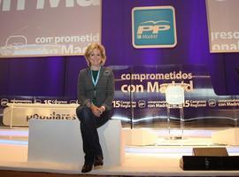 Esperanza Aguirre: “Me entregaré con más ganas y fuerza de lo que he hecho hasta ahora”