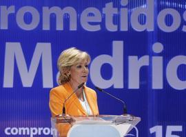 Esperanza Aguirre: “Hoy empezamos otra nueva etapa, con las pilas cargadas”