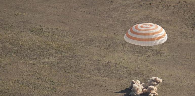 La Soyuz regresa a la Tierra