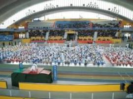 El XII Festival Infantil de Judo abarrotó el Palacio de los Deportes de Oviedo
