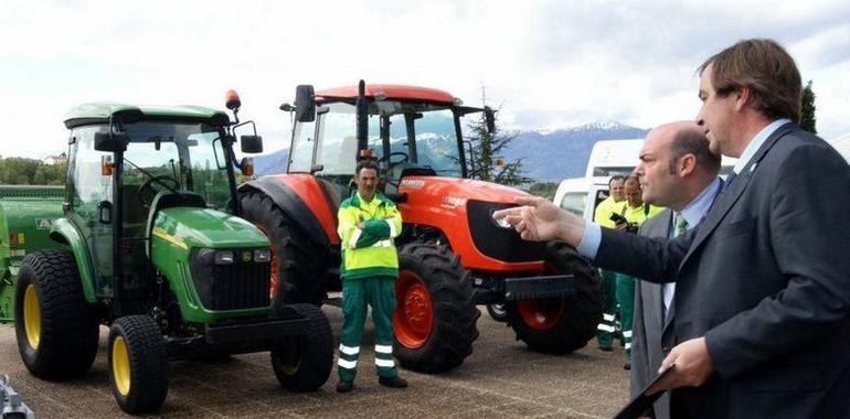 Maquinaria verde y ecológica para Parques y Jardines de Oviedo