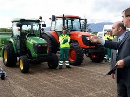 Maquinaria verde y ecológica para Parques y Jardines de Oviedo