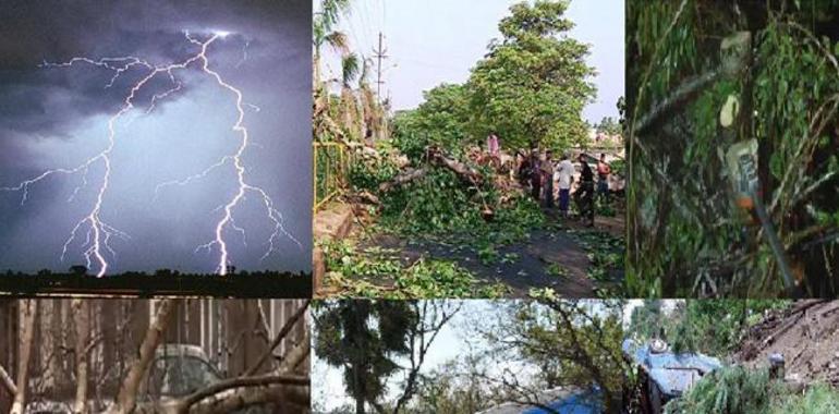 	 21 people killed in lightning, severe storm in India