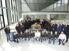El presidente de la FIA visita las nuevas instalaciones del HRT
