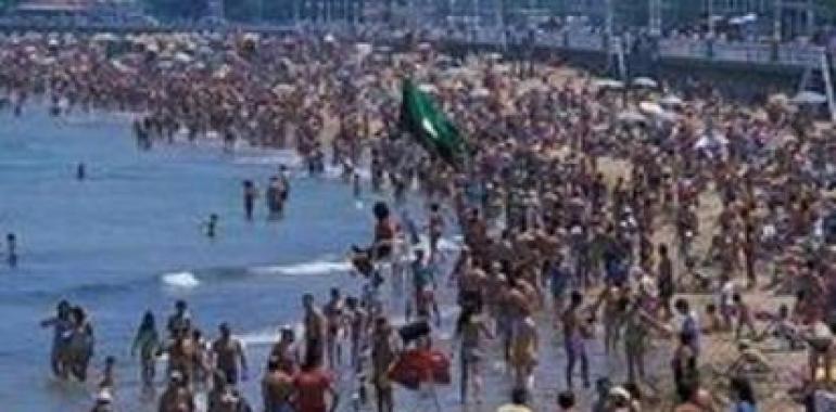 Salvamento en las playas gijonesas