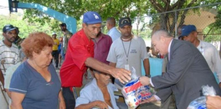 Gobierno dominicano lleva 20,400 libras de comida a zona afectada por el cólera