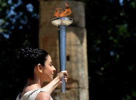 El fuego sagrado de los JJ.OO de Londres se enciende en la antigua Olimpia