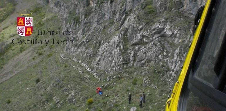 Fallece una mujer de 31 años tras sufrir un accidente en el Pico Fontañán, Pola de Gordón