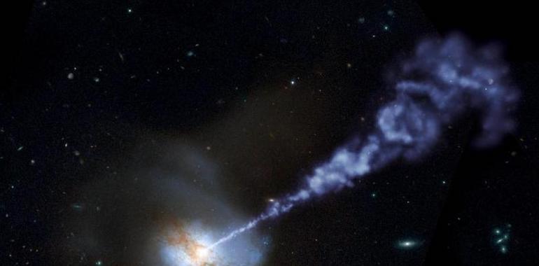 Otro Agujero Negro cazado in fraganti tragando estrellas