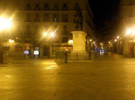 La cuarta y última jornada de concentraciones en Madrid concluye sin incidentes y con un detenido