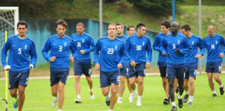 Tranquilidad en la sesión del Real Oviedo