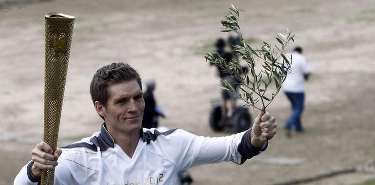 La antorcha olímpica llega al Reino Unido