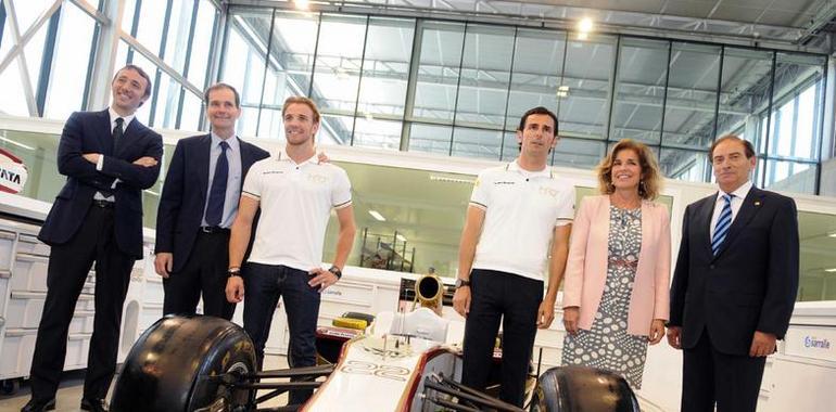 La escudería HRT inaugura sus instalaciones de Madrid