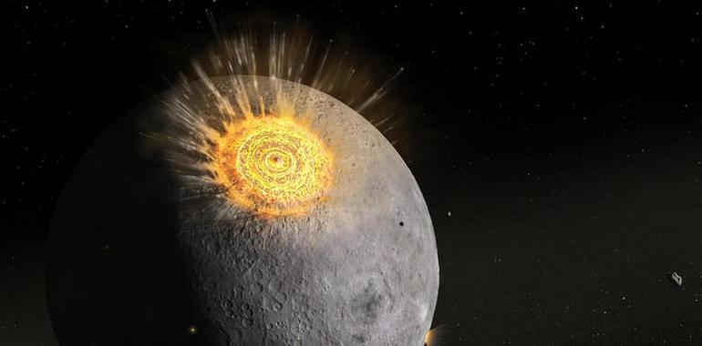 La luna tuvo una mala infancia