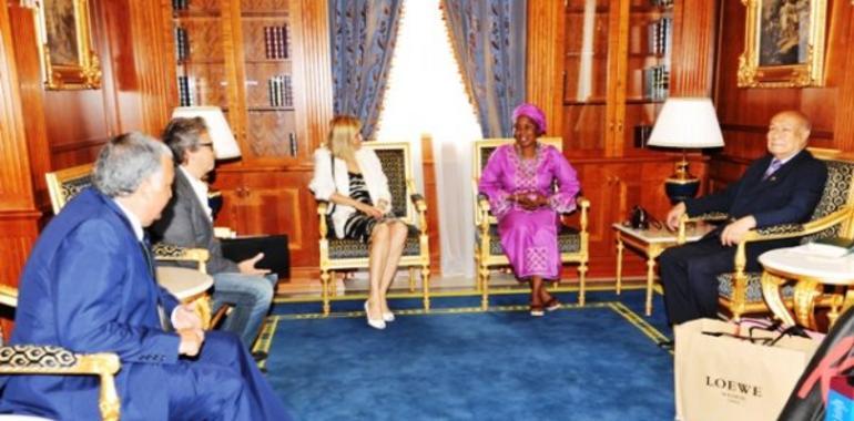 Empresarios españoles se entrevistan con la Primera Dama de Guinea 