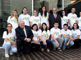 Los Nobel Jody Williams, Sidney Brenner y Thomas Sargent, en el encuentro CCN en Santander