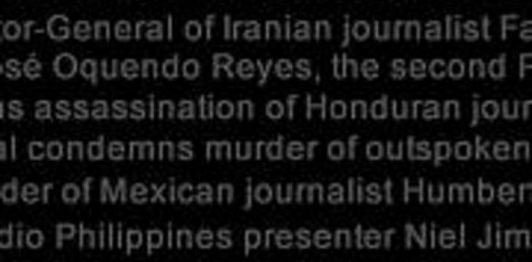 Ola de crímenes contra periodistas en Honduras tras el asesinato de Alfredo Villatoro