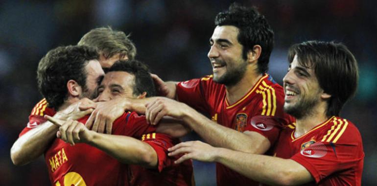 España golea a Corea del Sur