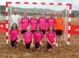 Arranca la XIV edición del Open de La Calzada de Balonmano Playa