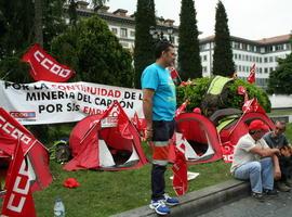 CCOO lamenta el comportamiento de las fuerzas del orden en las concentraciones mineras