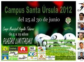 Abierto el período de inscripción para el Campus de Fútbol de Santa Úrsula 