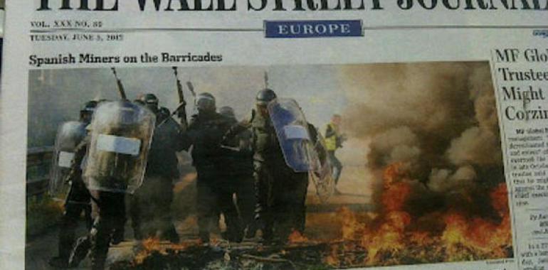 Asturias, triste portada en The Wall Street Journal