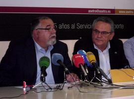 El transporte de mercancías sigue operando  en Asturias pese a los reiterados cortes de carretera