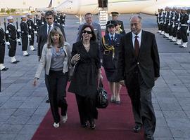 Encuentro de la presidenta de Argentina con empresarios mxicanos