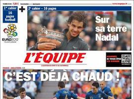 La prensa francesa se rinde ante Nadal