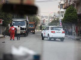 Las muertes se suceden en Siria, los civiles huyen y la ayuda no puede llegar a zonas sitiadas