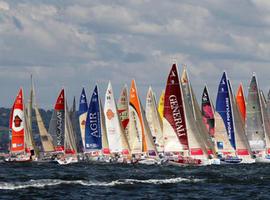 Arranca la Solitaire du Figaro con destino Gijón