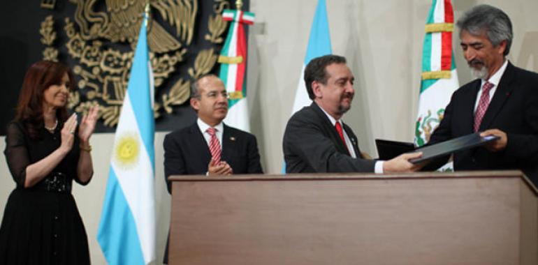 Encuentro presidnecial Argentina - México